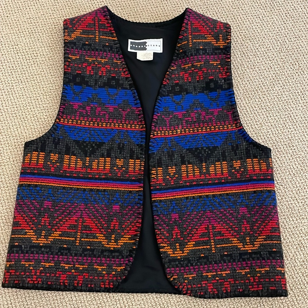 Rhonda Stark - Vintage Southwest Vest - Sz M